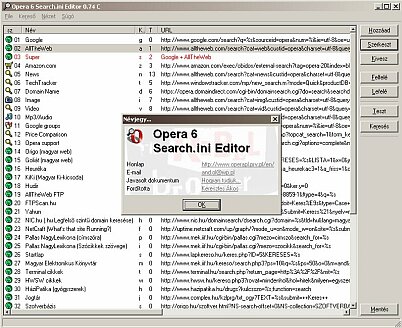 Opera 6 search.ini editor kpe