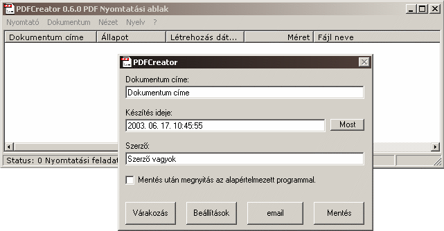 PDFCreator kpernykpe